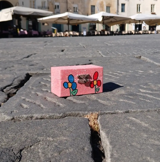 cofanetto multicolore